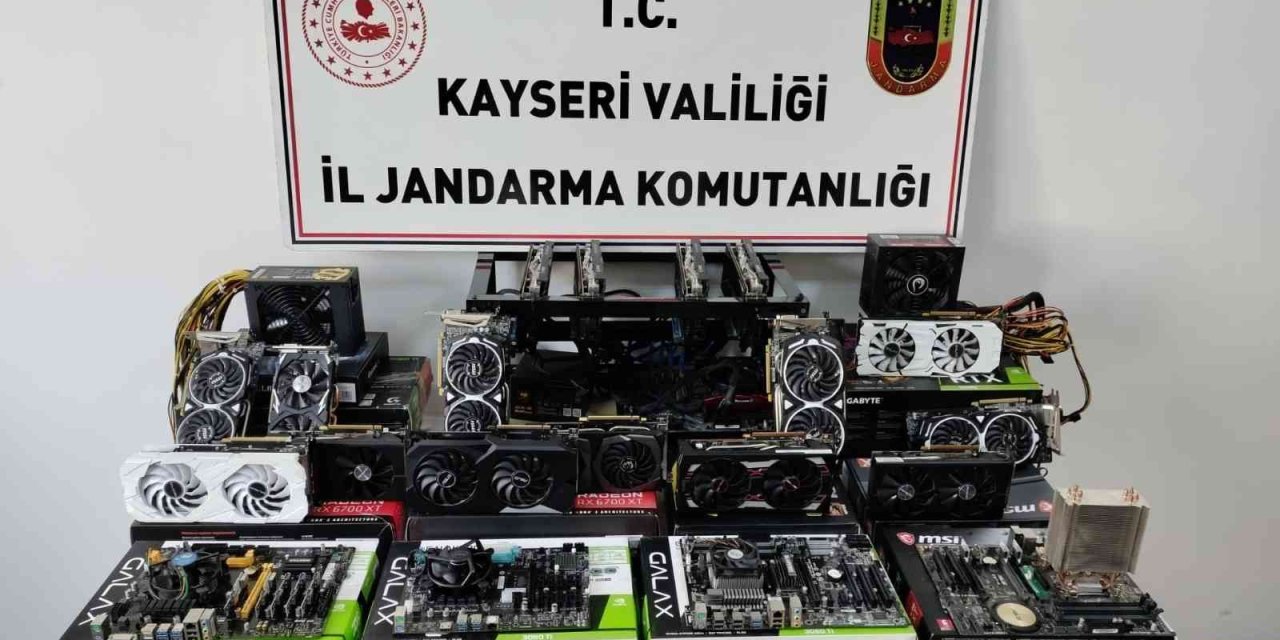 Kayseri’de Kaçak Kripto Para Üretimi Yapan 2 Kişi Yakalandı