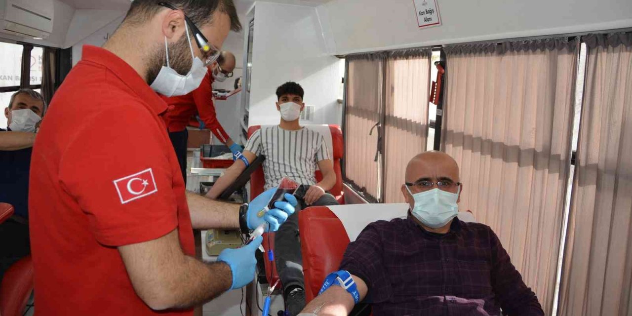Korkuteli’nde 5 Günde 372 Ünite Kan Bağışı