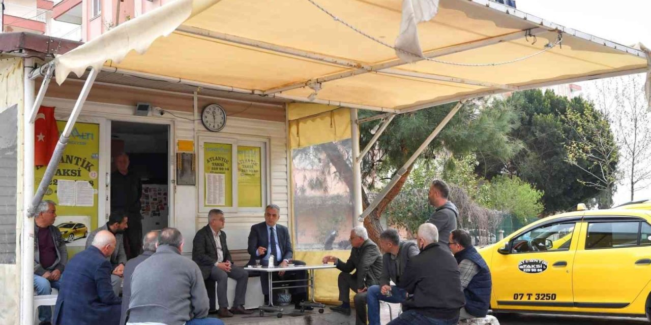 Başkan Esen, Taksici Esnafı İle Bir Araya Geldi