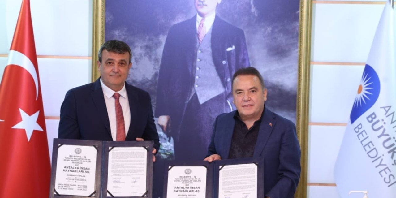 Büyükşehir Belediyesinde Toplu İş Sözleşmesi İmzalandı