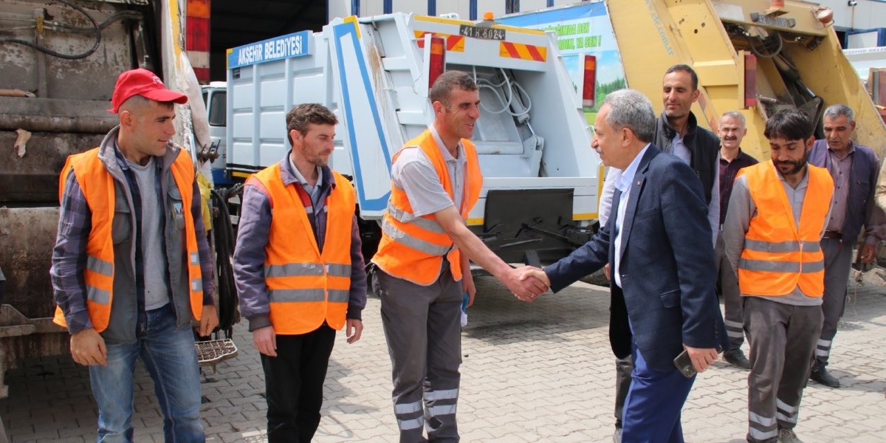 Başkan Akkaya İşçilerle Bir Araya Geldi