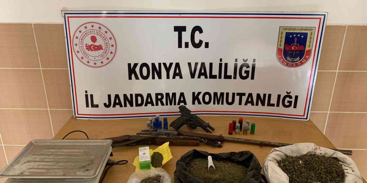 Hüyük’te Jandarma Zehir Tacirlerine Geçit Vermiyor