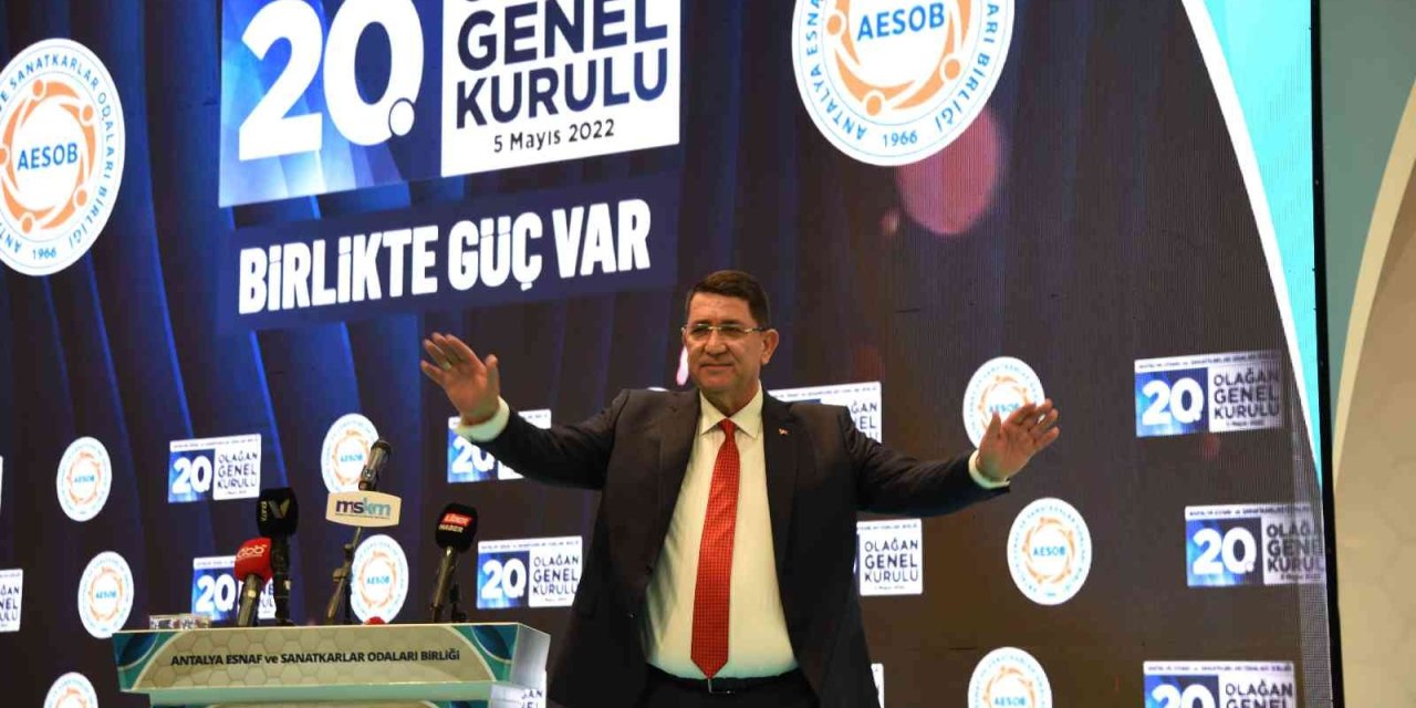 Aesob Başkanı Adlıhan Dere Güven Tazeledi