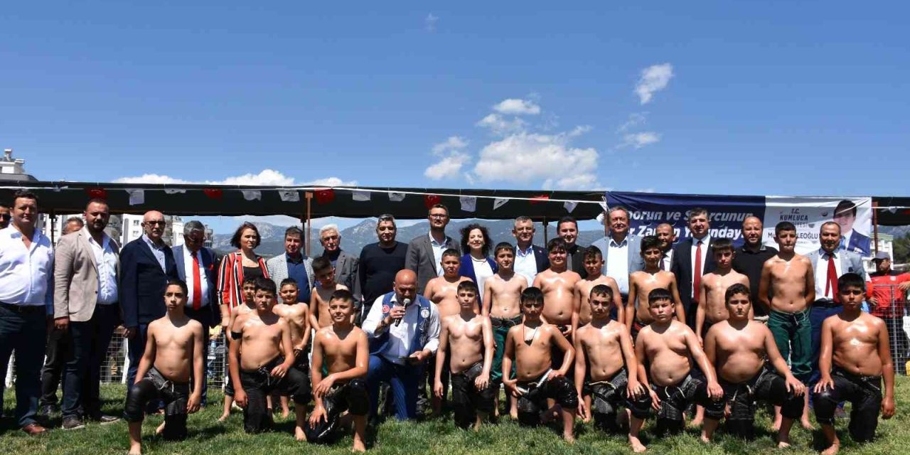 Kumluca Yağlı Pehlivan Güreşleri Başladı