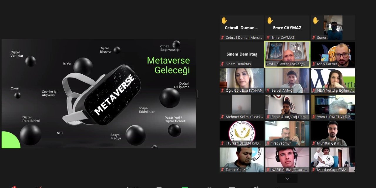 Kariyer Merkezinin Metaverse Etkinliğine 5 Oturumda 6 Bin 787 Kişi Katıldı