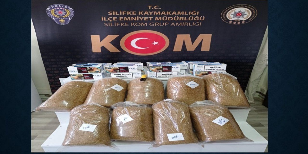 Mersin’de Gümrük Kaçağı Sigara Operasyonu