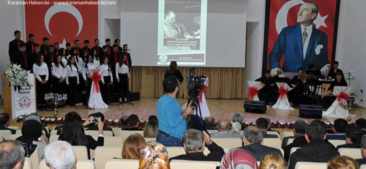 24 Kasım Öğretmenler Günü Kutlandı