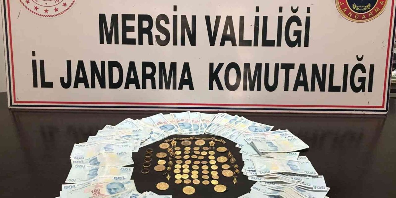 Hırsızlık Zanlısı Çaldığı Altınlarla Birlikte Yakalandı