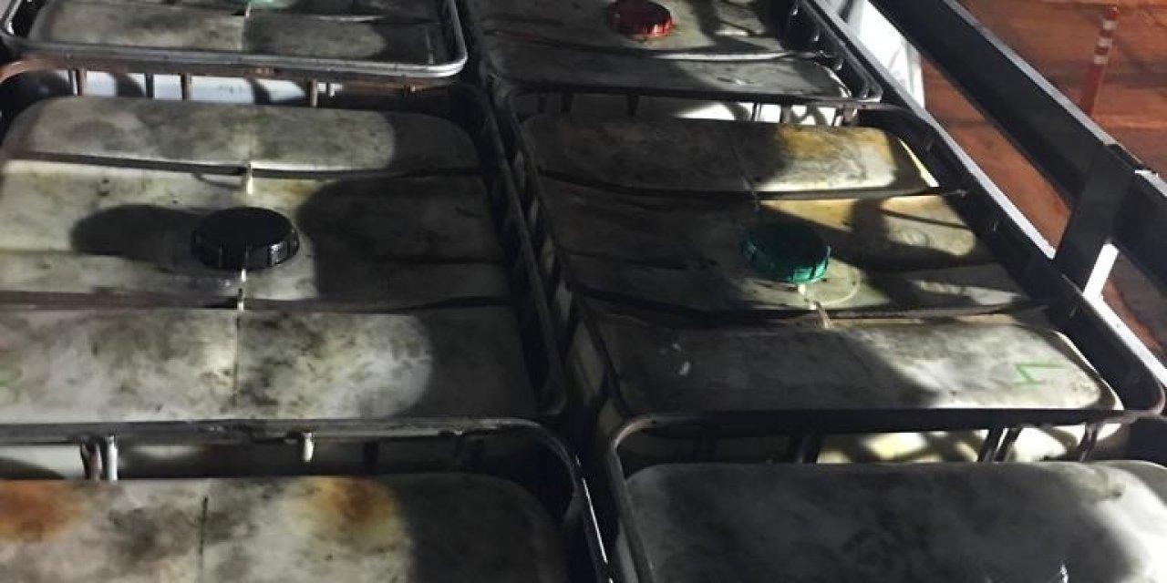 Mersin’de 5 Ton 250 Kilogram Kaçak Akaryakıt Ele Geçirildi