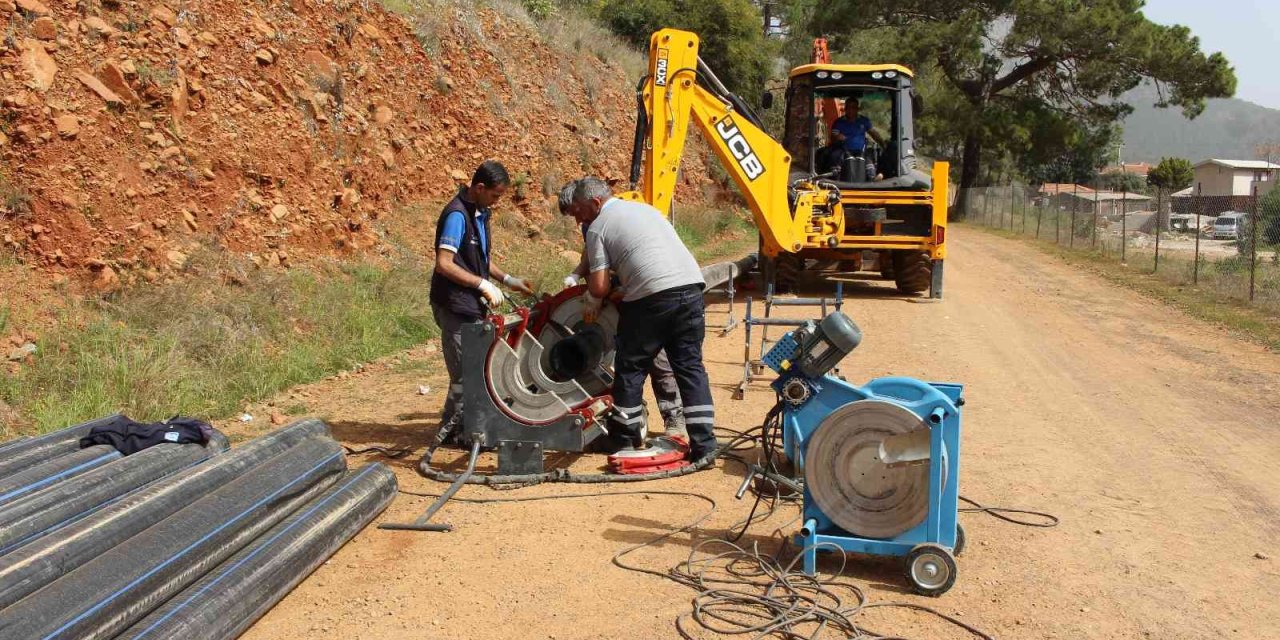 Büyükşehir, Adrasan Ve Olympos İçme Suyu Hatları Yenileniyor