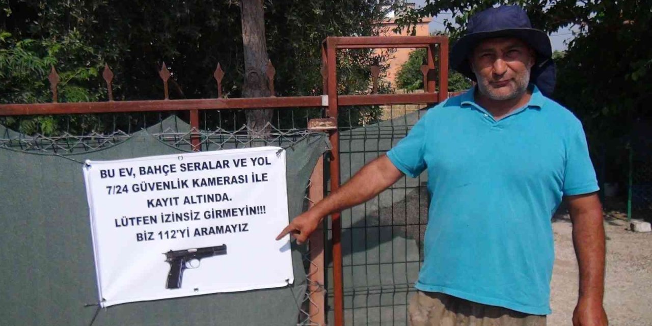 Hırsızlığa Karşı Tabanca Resimli, "biz 112’yi Aramayız" Önlemi