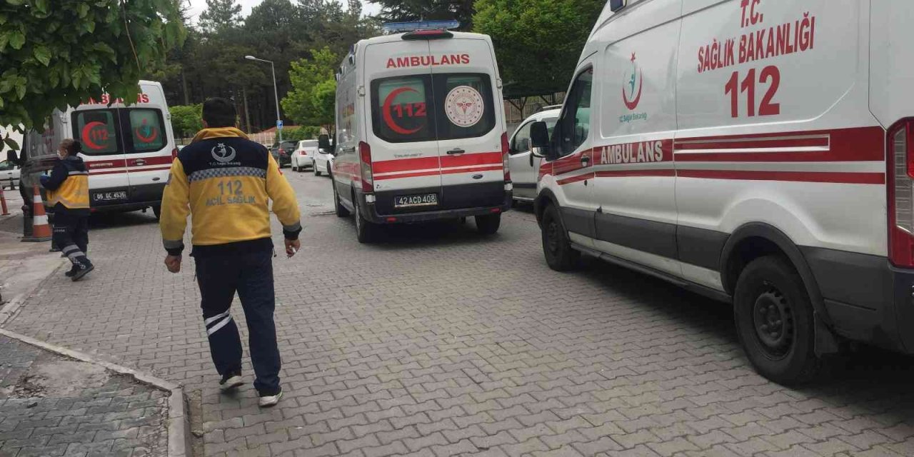 Konya’da Trafik Kazası: 4 Yaralı