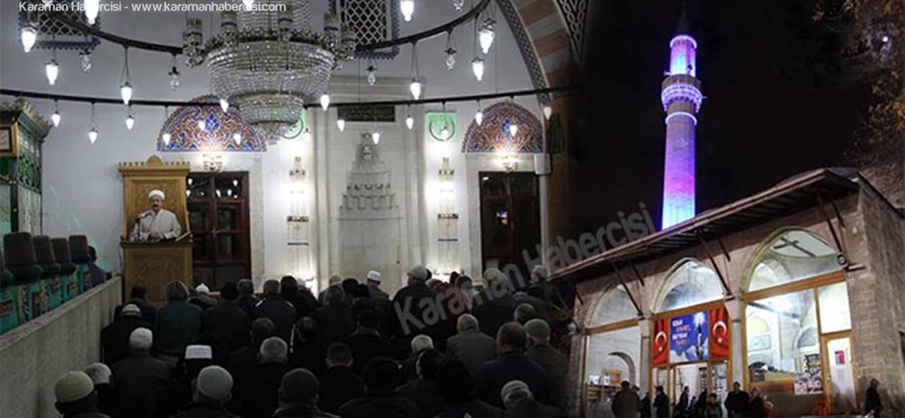 Mevlid (Veladet) Kandilinde Aktekke Camii Doldu Taştı