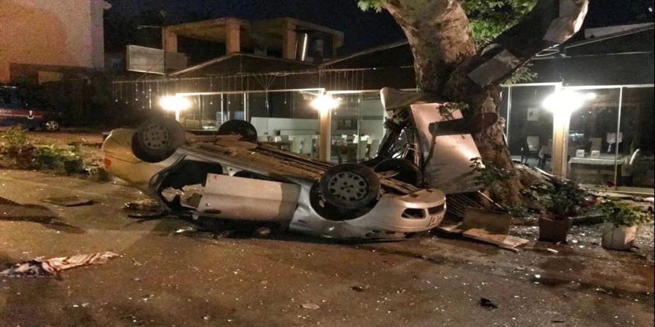 Otomobil Takla Attı: 2’si Ağır 3 Yaralı