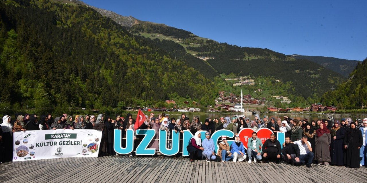 Karatay Belediyesi’nden Kadın Kursiyerlere Karadeniz Gezisi
