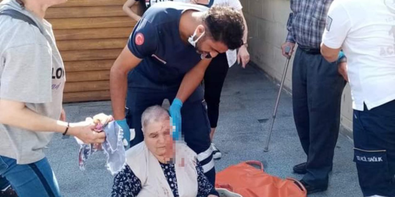 Doktora Giden Yaşlı Çift Merdivenden Düştü