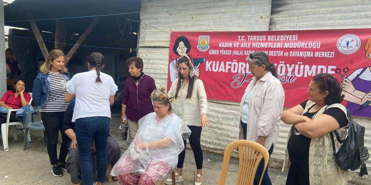 Tarsus’ta "kuaförüm Köyümde" Projesi