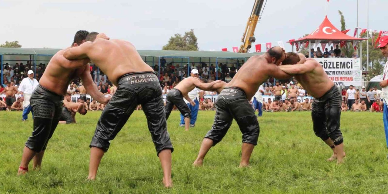 Kaş Belediyesi 1. Yağlı Pehlivan Güreşleri Başlıyor