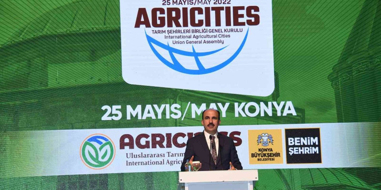 Başkan Altay Uluslararası Tarım Şehirleri Birliği Başkanlığı’na Yeniden Seçildi