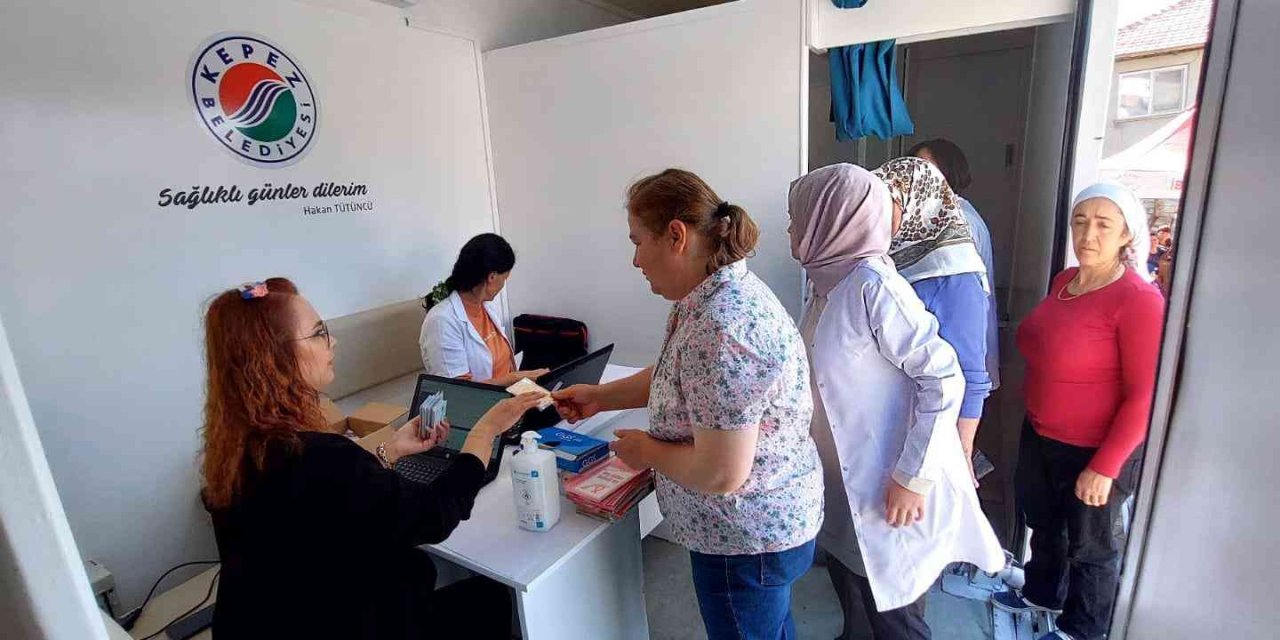 Kepez’in Mobil Sağlık Merkezi İbradı’da