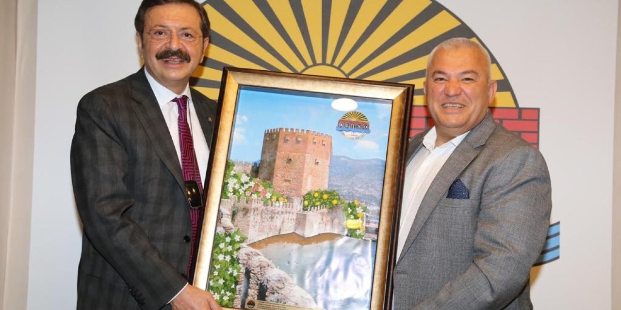 Altso Başkanı Şahin, Hisarcıklıoğlu’na ’marka’ Şehir Çalışmalarını Anlattı