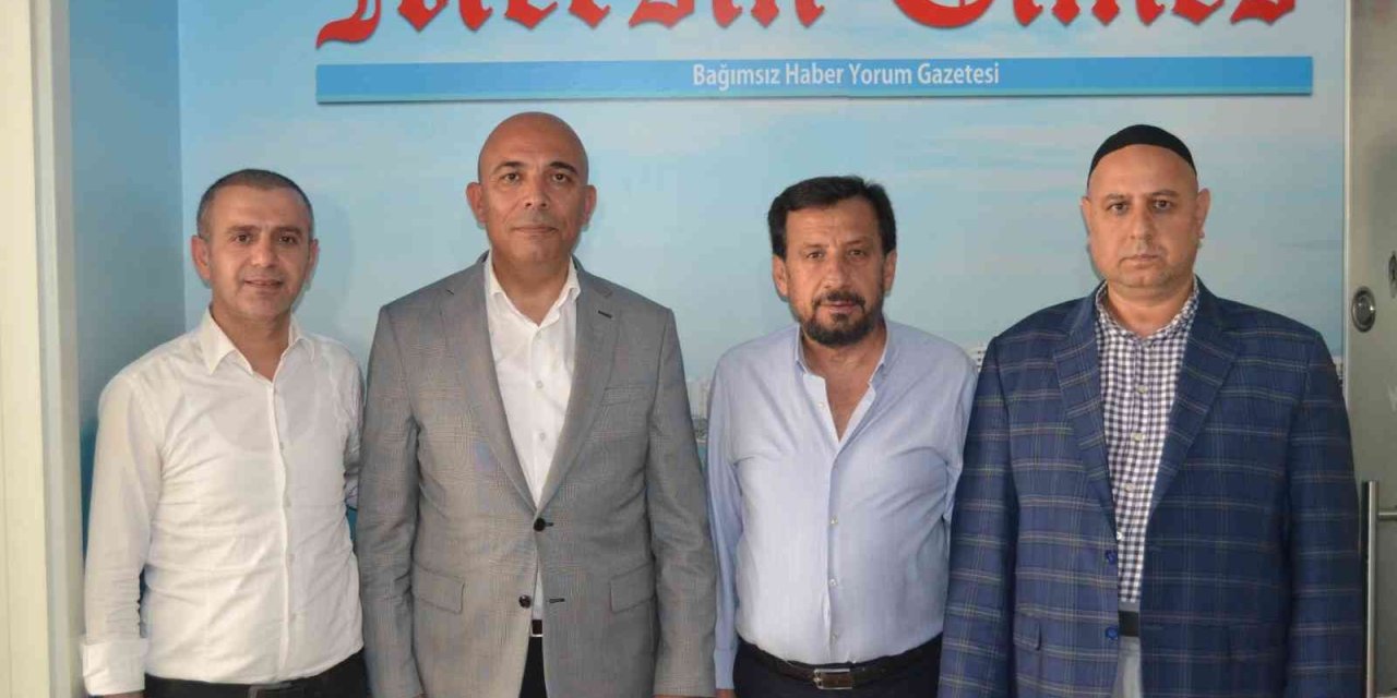 İzmir Emniyet Müdürü Şahne Mersin’de Temaslarda Bulundu