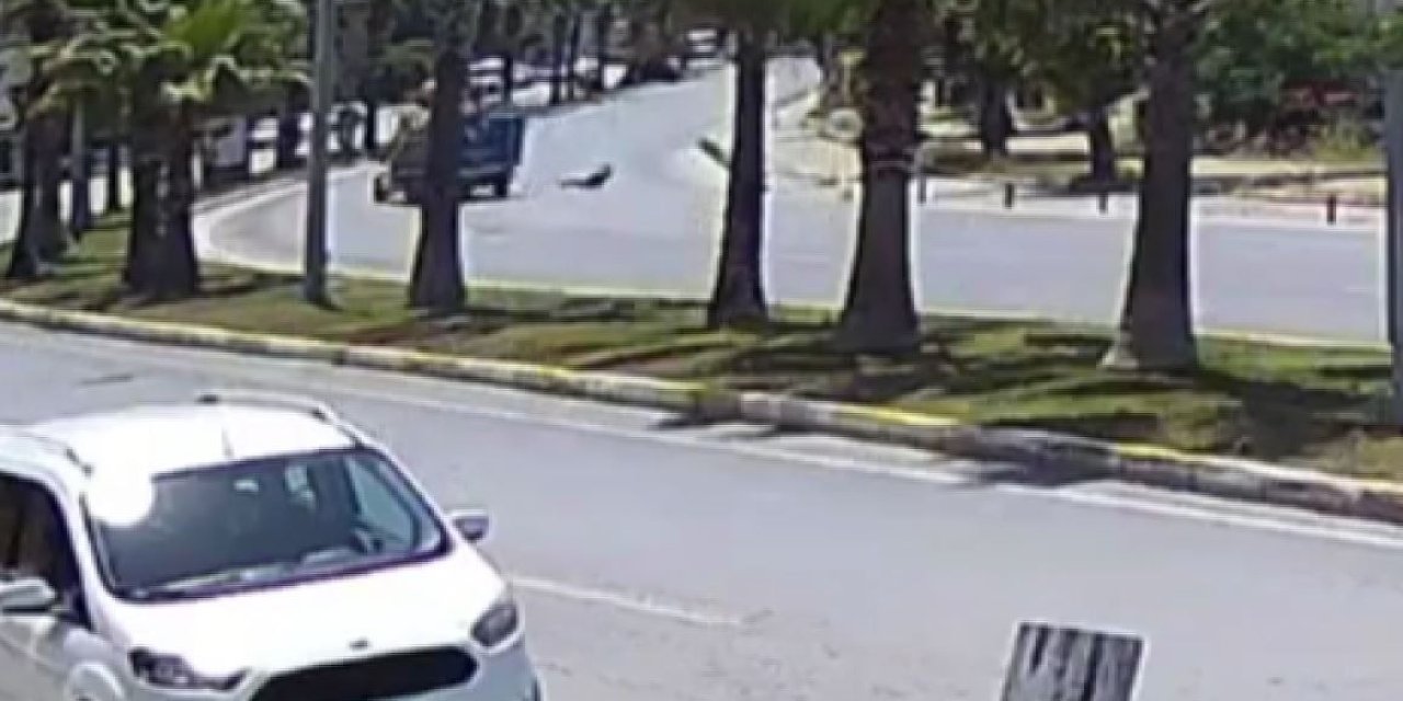 Seyir Halindeki Tüp Kamyonetinin Önüne Atladı