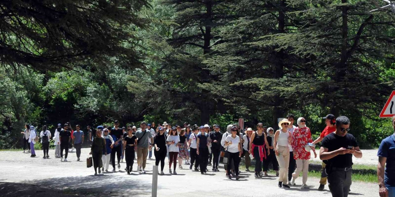 Akşehir’de İlçe Protokolü Ve Öğrenciler Sağlık İçin Yürüdü