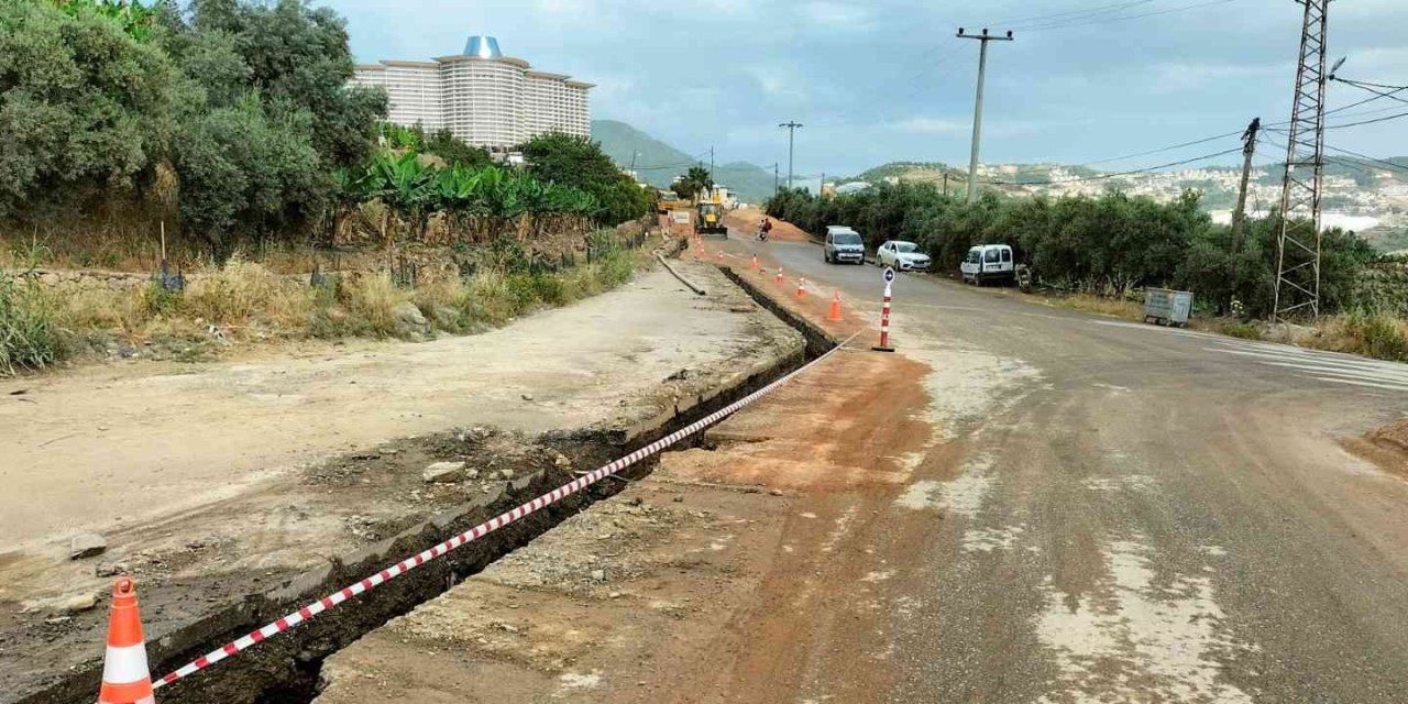 Büyükşehir’den Alanya’ya  34 Milyonluk Alt Yapı Çalışması