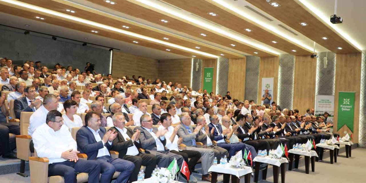 Kayseri Şeker 22. Çiftçi Meclisi Toplandı