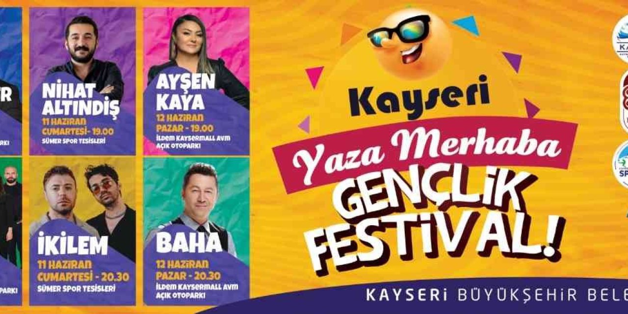 Büyükşehir’den ‘yaza Merhaba Gençlik Festivali’
