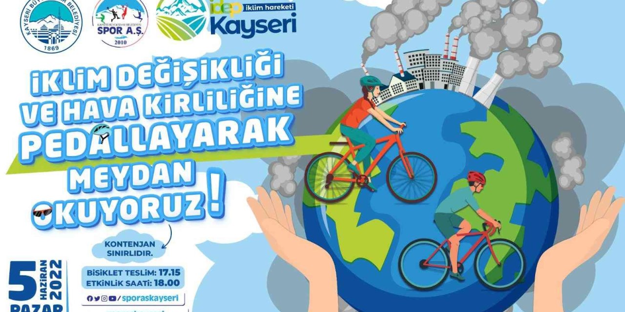 Büyükşehir, İklim Değişikliği Ve Hava Kirliliğine Pedallayarak Meydan Okuyor