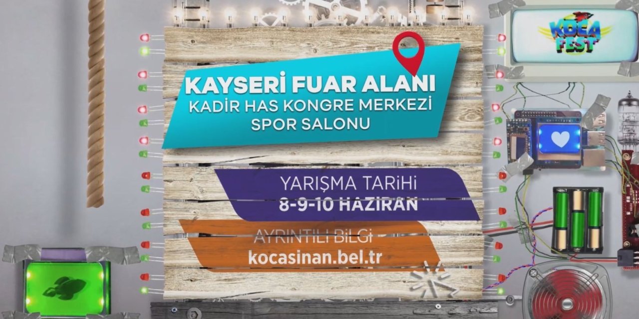 Kayseri’de İlk Olan Kocafest Festivaline Geri Sayım