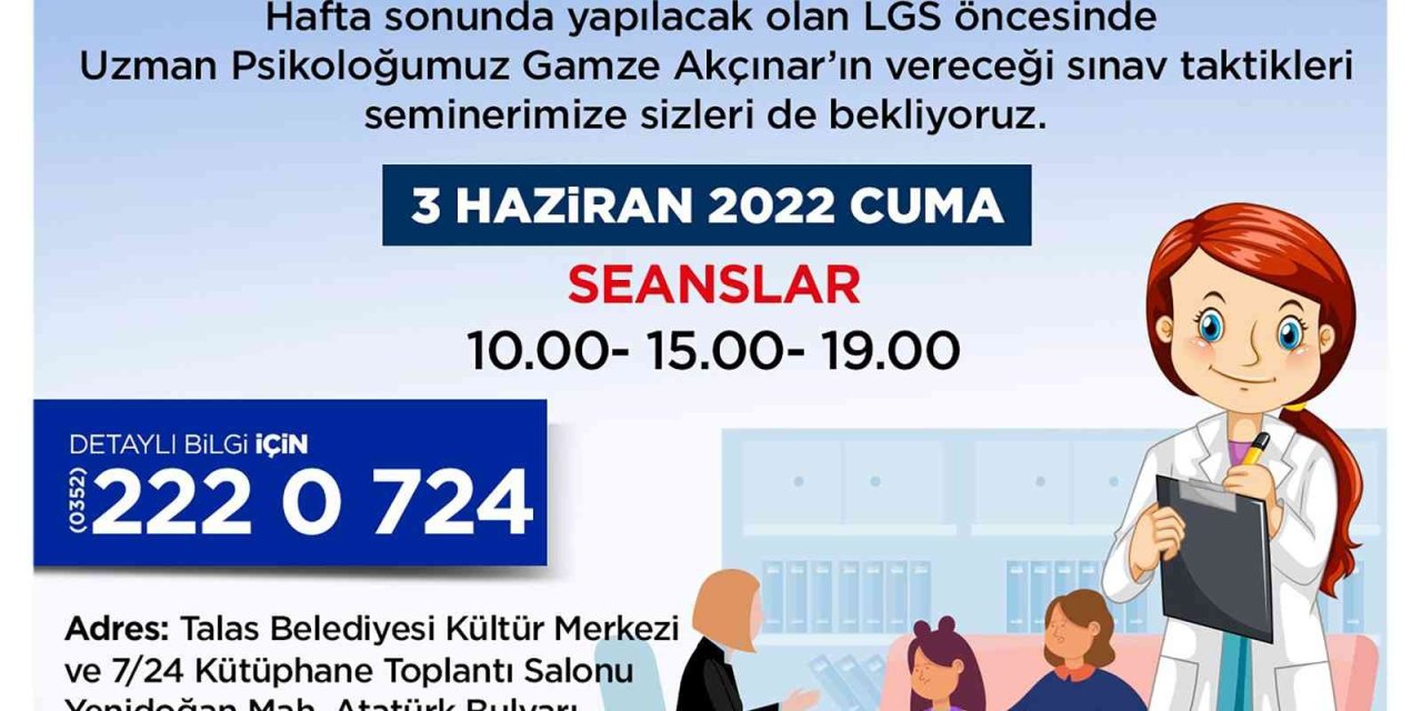 Talas’tan Lgs Öncesi Sınav Taktikleri