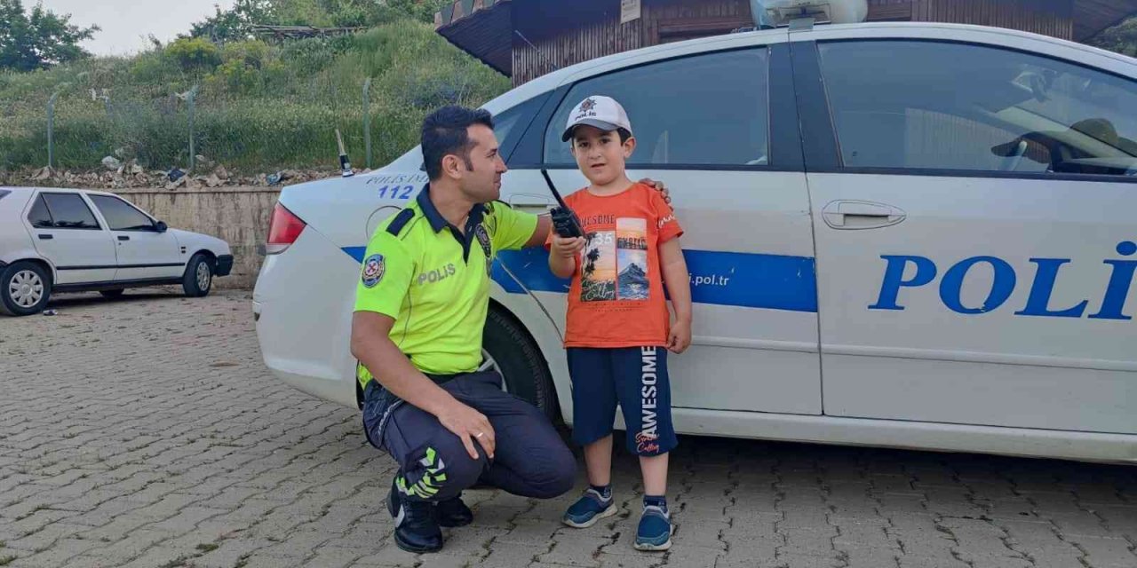 Minik Serdar Utku’nun Polislik Hayali Gerçek Oldu