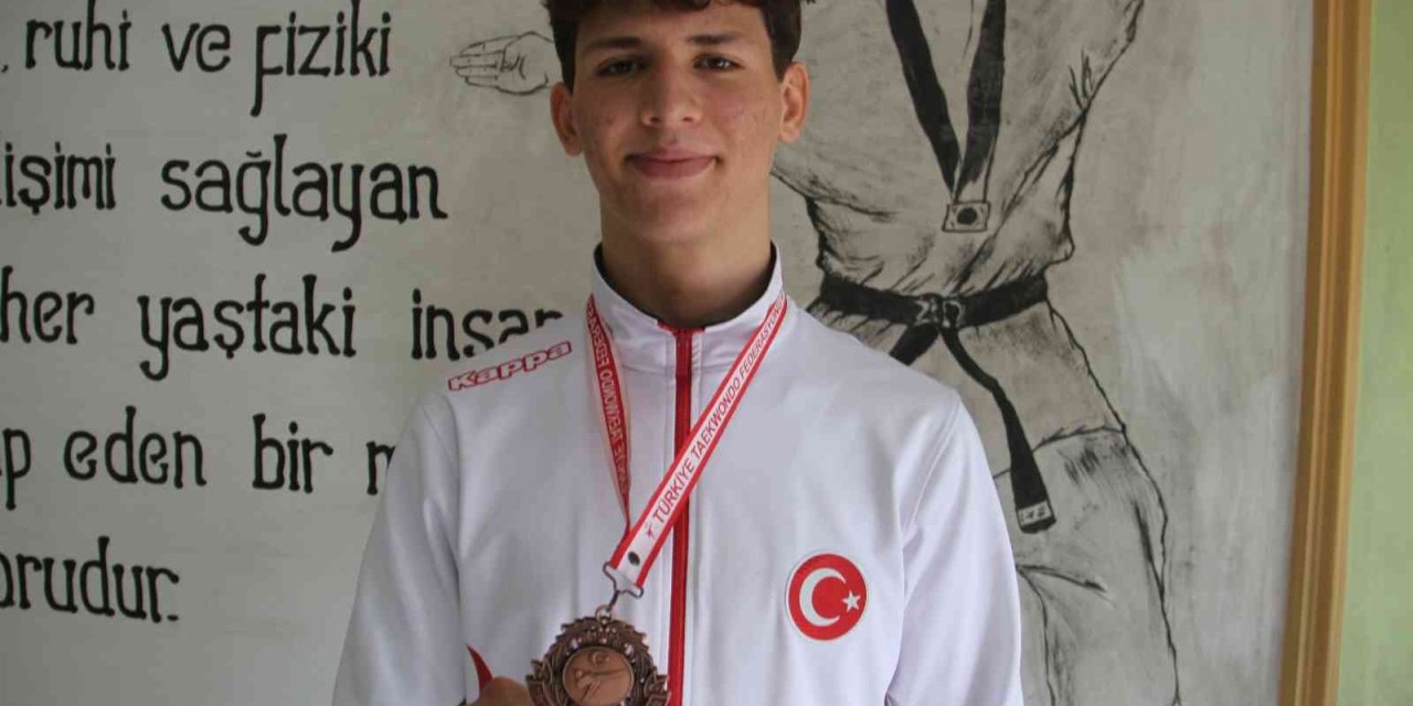 Konyalı Tekvandocu Türkiye Üçüncüsü Oldu