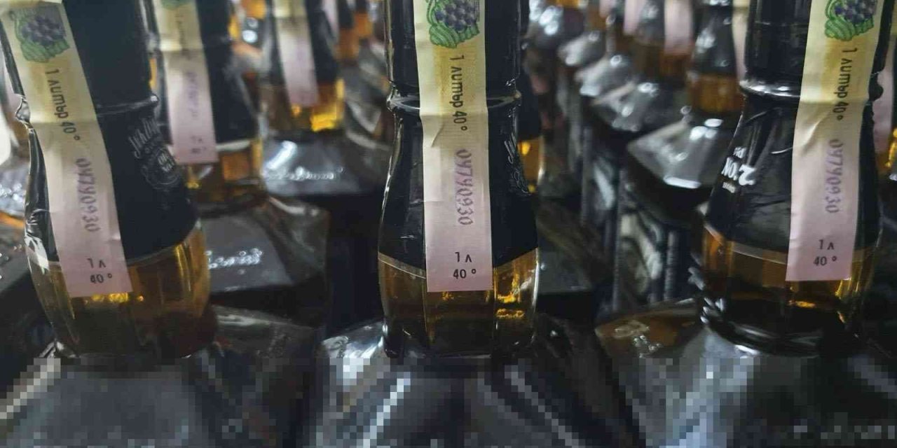 Antalya’da Sahte Alkol Operasyonu