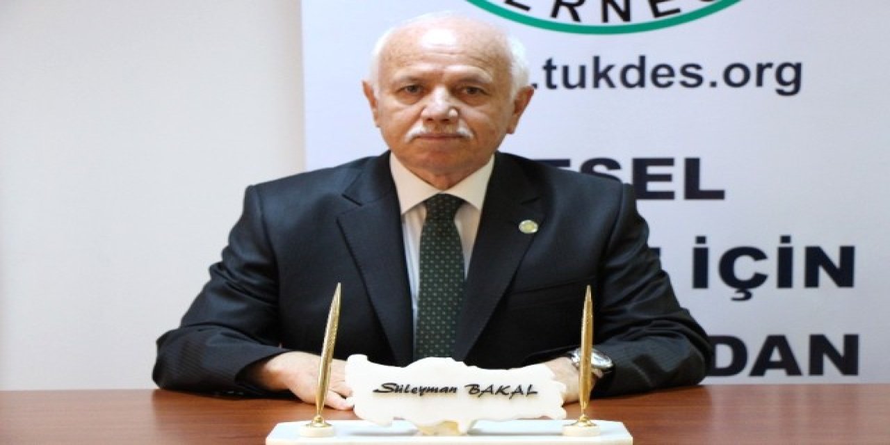 Tükdes Başkanı Bakal’dan Dünya Çevre Günü Açıklaması