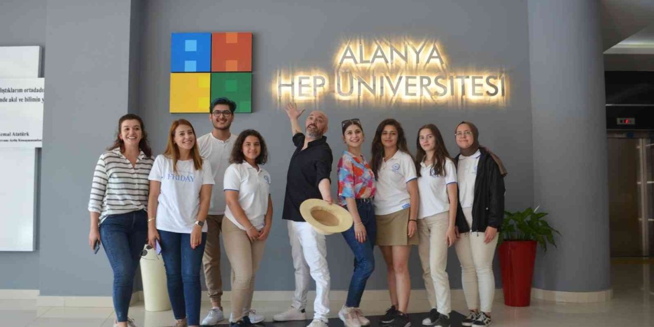 Ceyhun Yılmaz Alanya Hep’te Öğrencilerle Buluştu