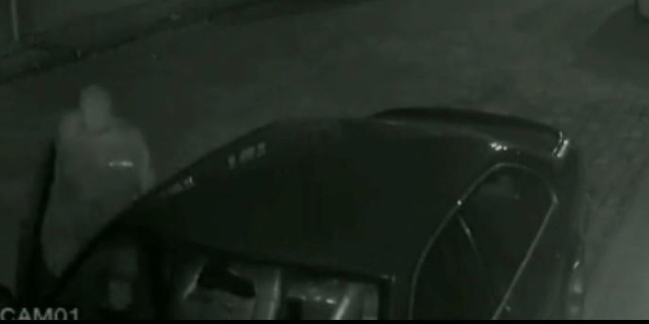 Oto Faresi Güvenlik Kamerasına Yakalandı