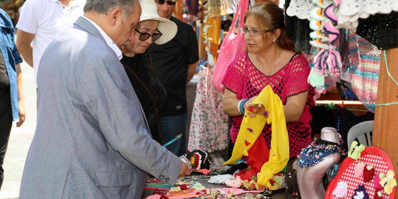 Başkan Yalçın ’maharetli Eller’de