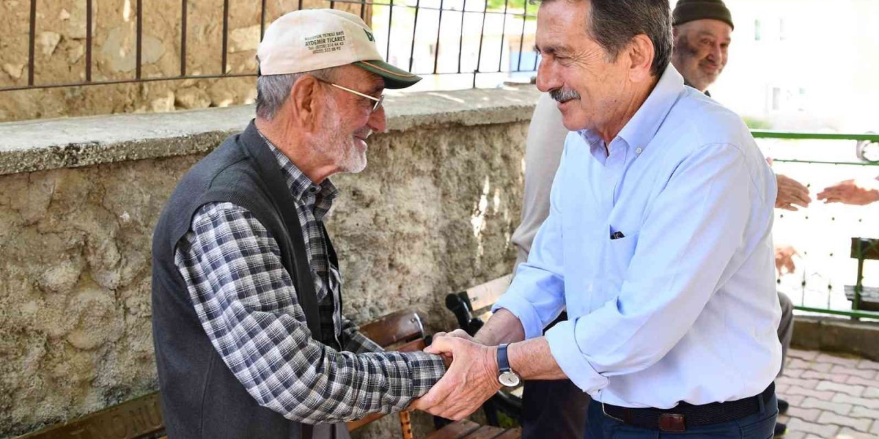 Başkan Ataç Kırsal Mahallelerde Vatandaşlar İle Buluştu