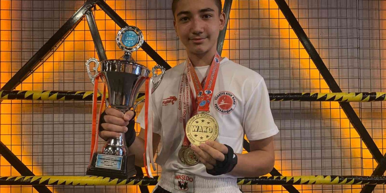 Eskişehirli Genç Kick Boks Şampiyonun Hedefi Milli Takım