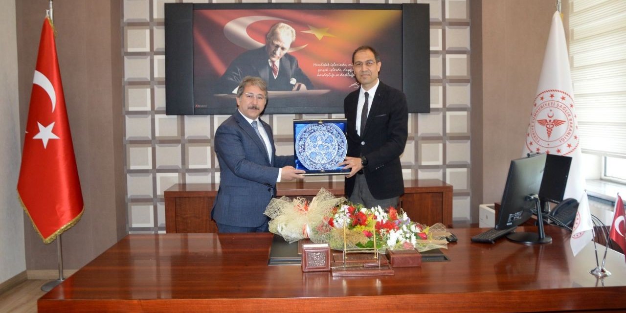 İl Sağlık Müdürlüğünde Devir Teslim Töreni