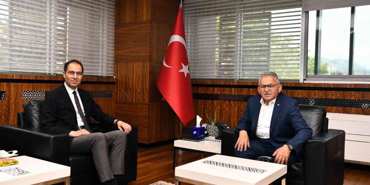 Başkan Büyükkılıç, İl Sağlık Müdürü Erşan’ı Kabul Etti