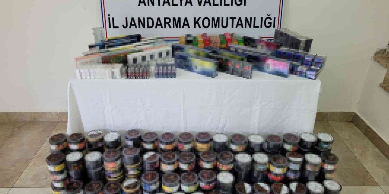 Jandarmadan Tütün Ve Sigara Baskını