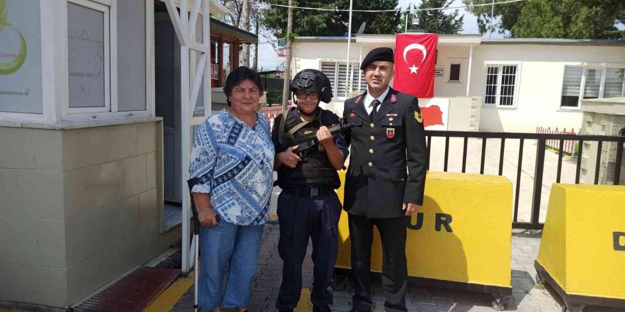 Özel Birey İçin Temsili Askerlik Töreni Düzenlendi