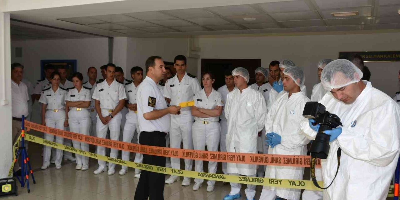 Sahil Güvenlik Subayı Adaylarına Olay Yeri İnceleme Eğitimi