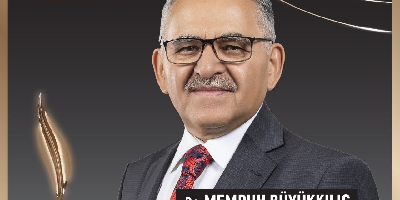 Başkan Büyükkılıç, 2 Ayrı Proje İle ’yılın Belediye Başkanı’ Ödülüne Layık Görüldü