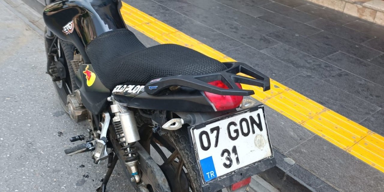 Motosiklet Sürücüsü Değil, Trafik Canavarı Çıktı